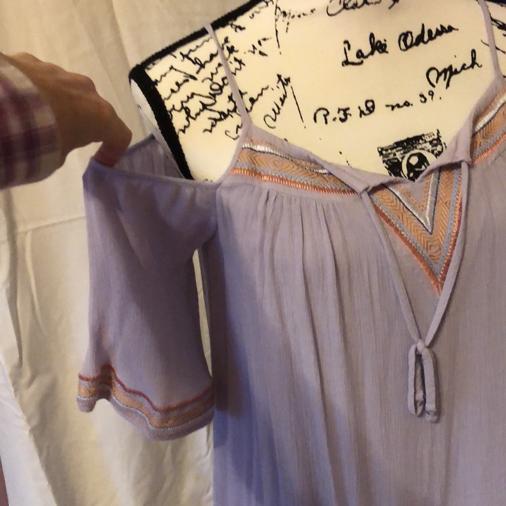 Mustard Seed cold shoulder dress - Picture 3 of 11